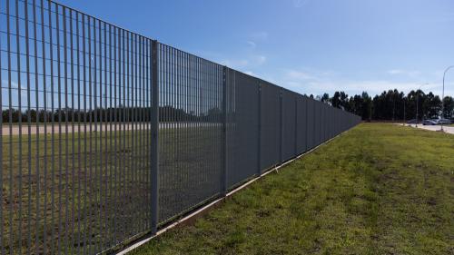 Grade de proteção para centro de distribuição